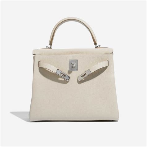 hermes kelly 28 craie